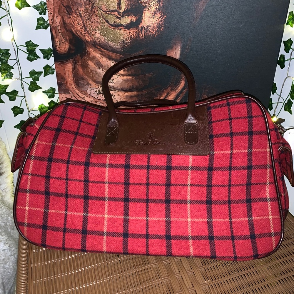 Plaid Tote Bag